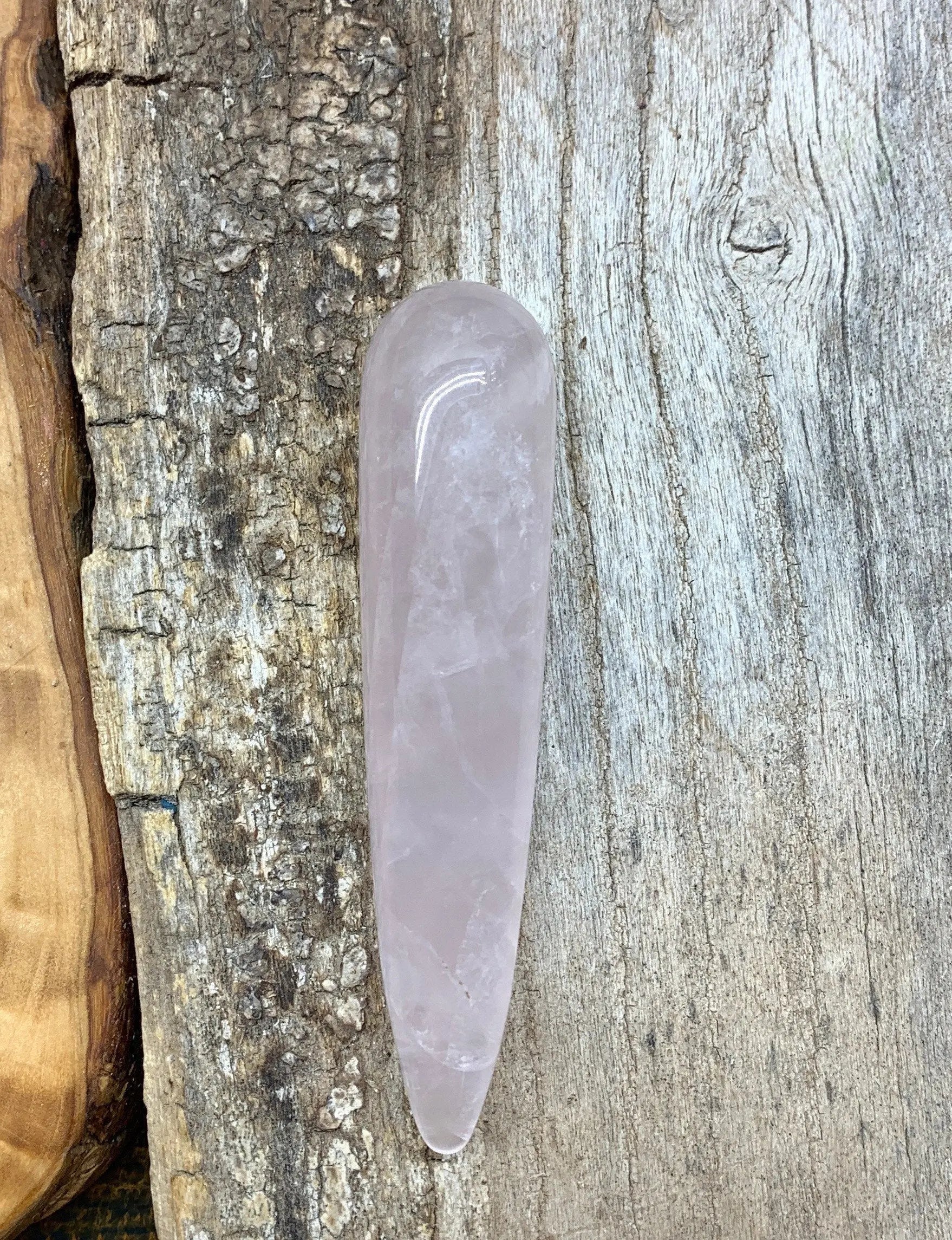 Rose Quartz Wand   WND-0113 Shop Wholesale Crystals