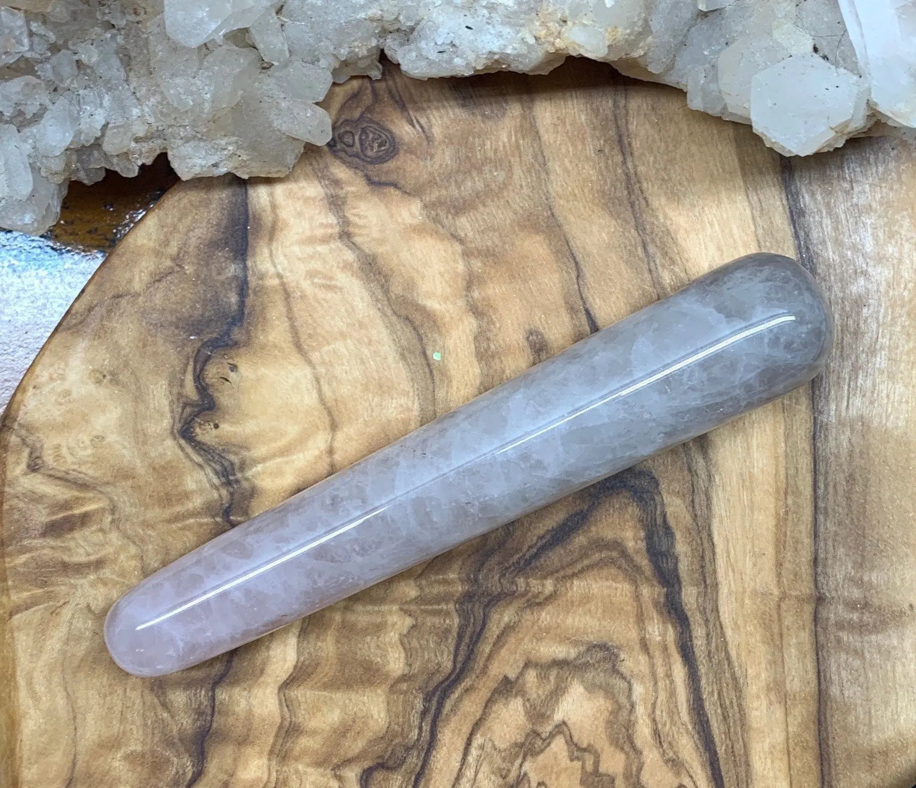 Rose Quartz Wand   WND-0094 Shop Wholesale Crystals