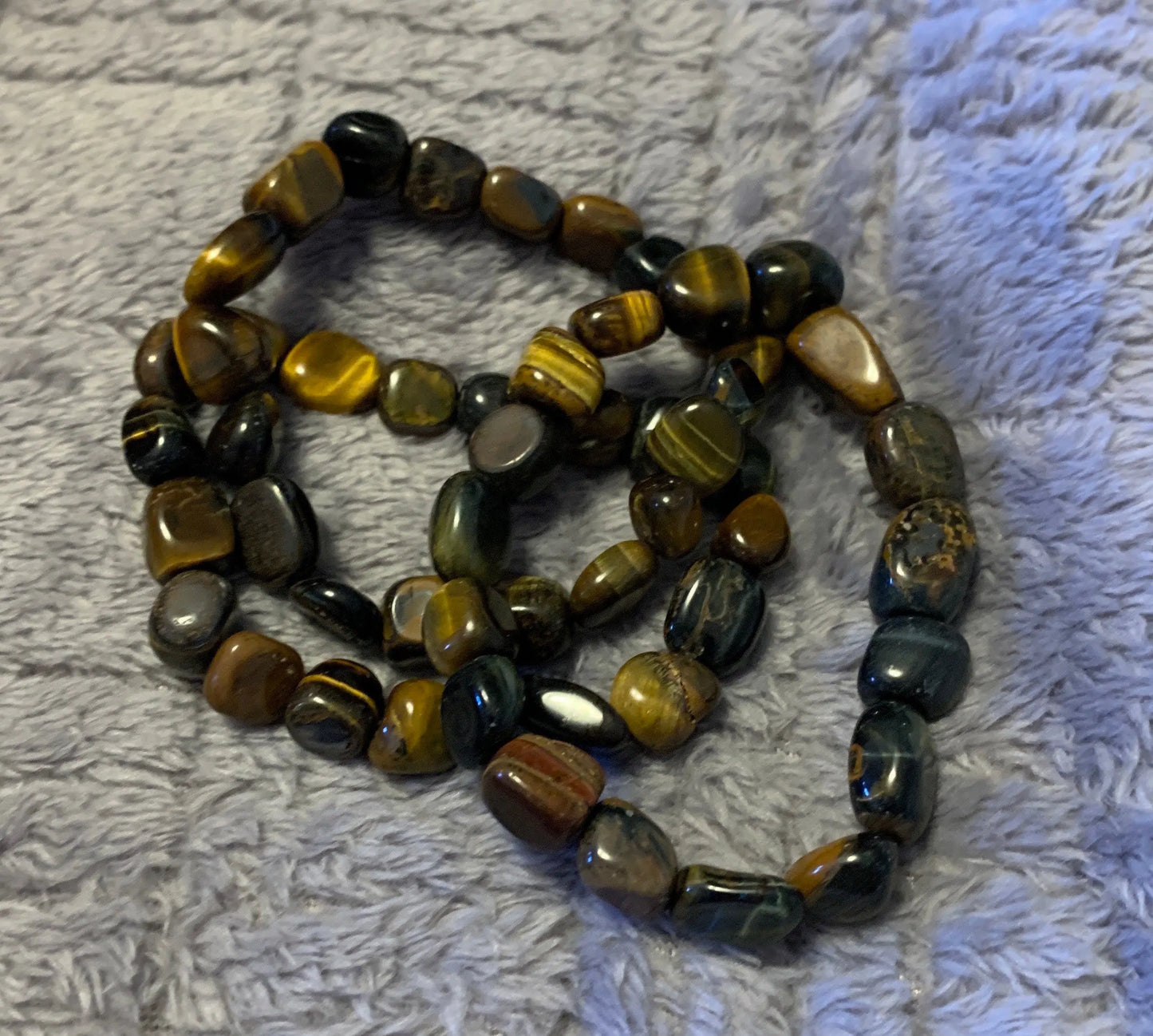 Tigers Eye Chunky Pebble Bracelet. BRC-0094 Shop Wholesale Crystals