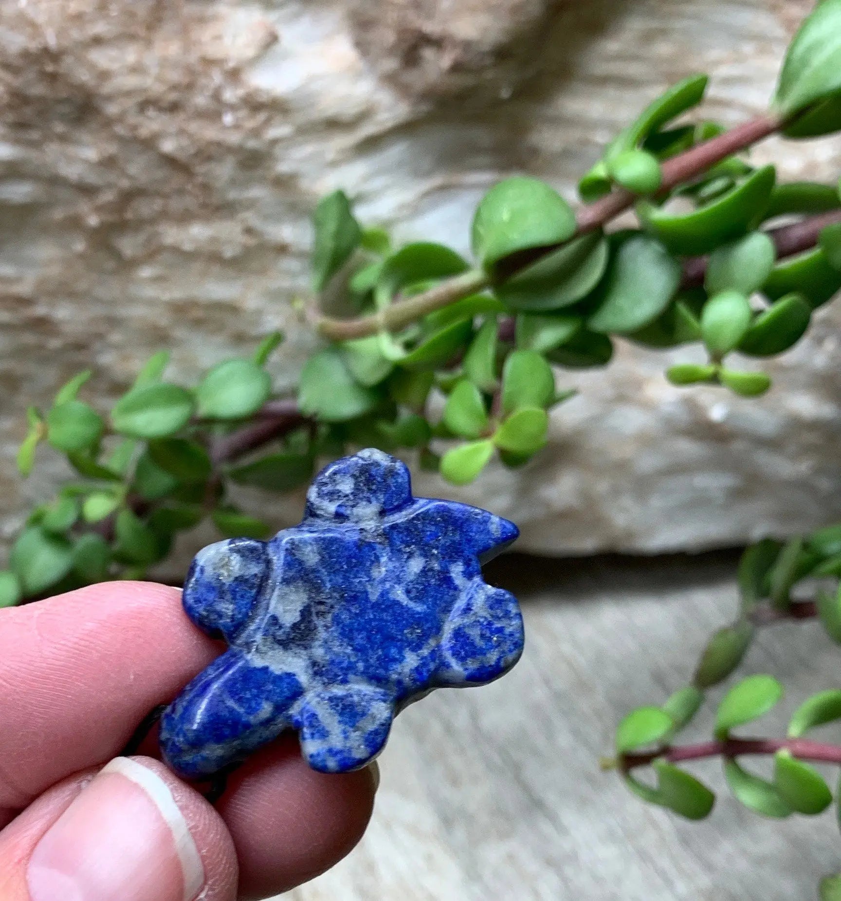 Sodalite Carved Turtle Necklace NCK-20 Shop Wholesale Crystals