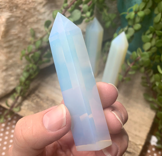 Opalite Obelisk  (Approx. 3-3 1/2”) 0038