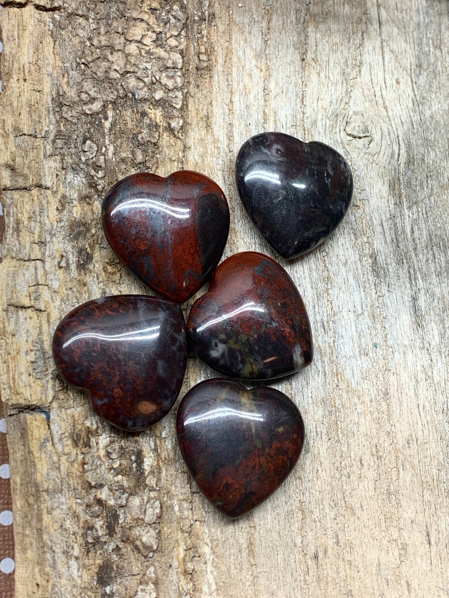 Brecciated Jasper Heart 25mm 0554