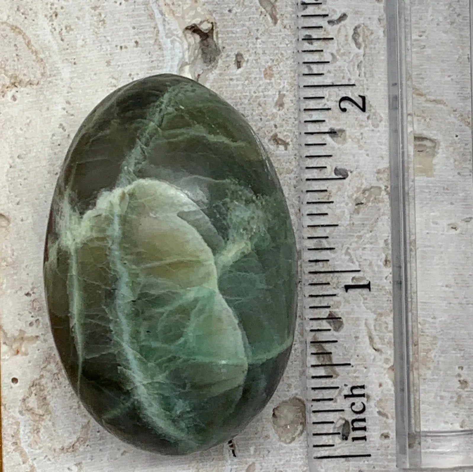 Green Moonstone Palm Stone PLM-0033 Shop Wholesale Crystals