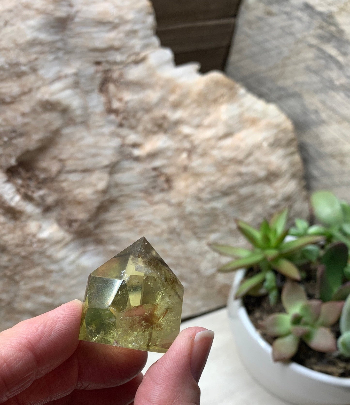 Citrine Obelisk OBL-0417