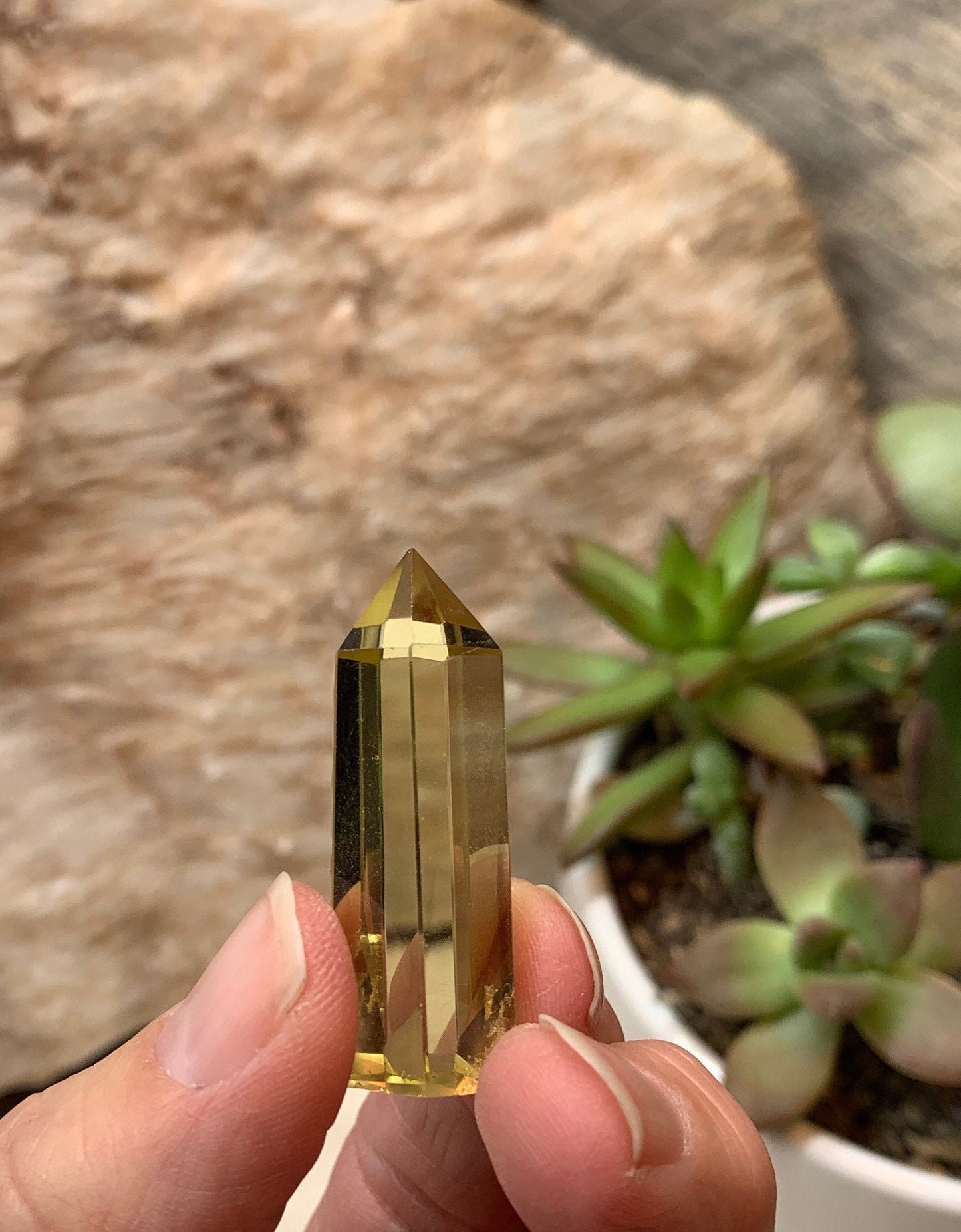 Citrine Obelisk OBL-0384