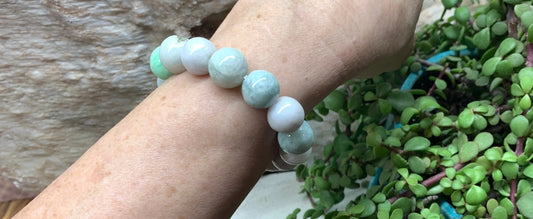 Jade Bracelet 12 mm BRC-0123 Shop Wholesale Crystals