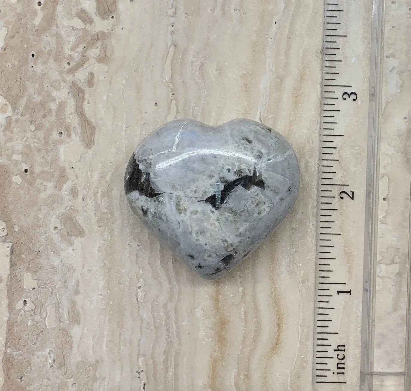 Rainbow Moonstone Heart HRT-0329 Shop Wholesale Crystals