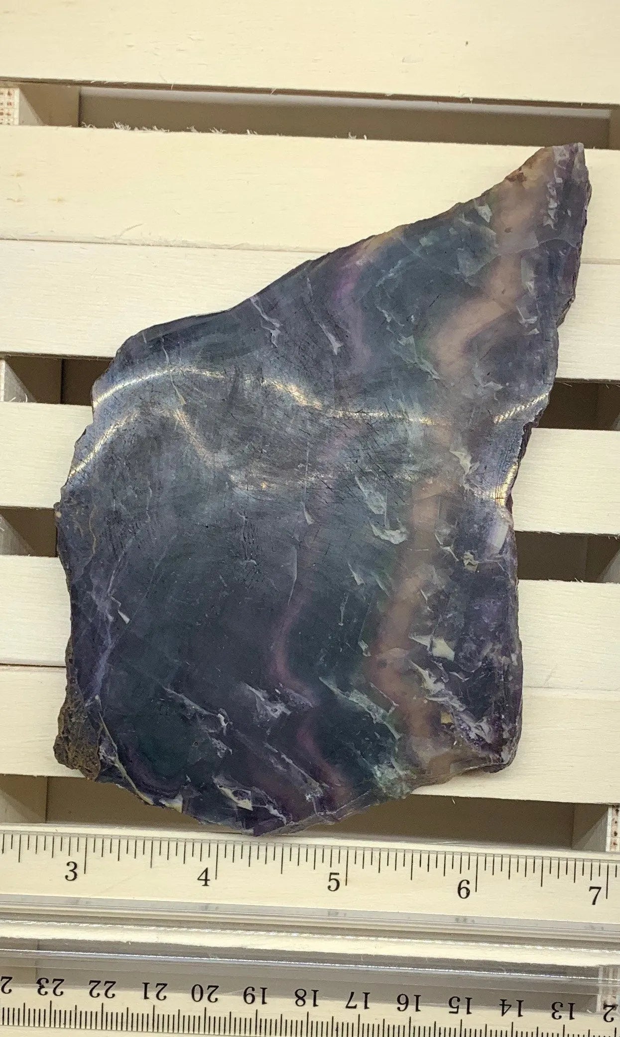 Rainbow Fluorite Slab SLA-0154 Shop Wholesale Crystals