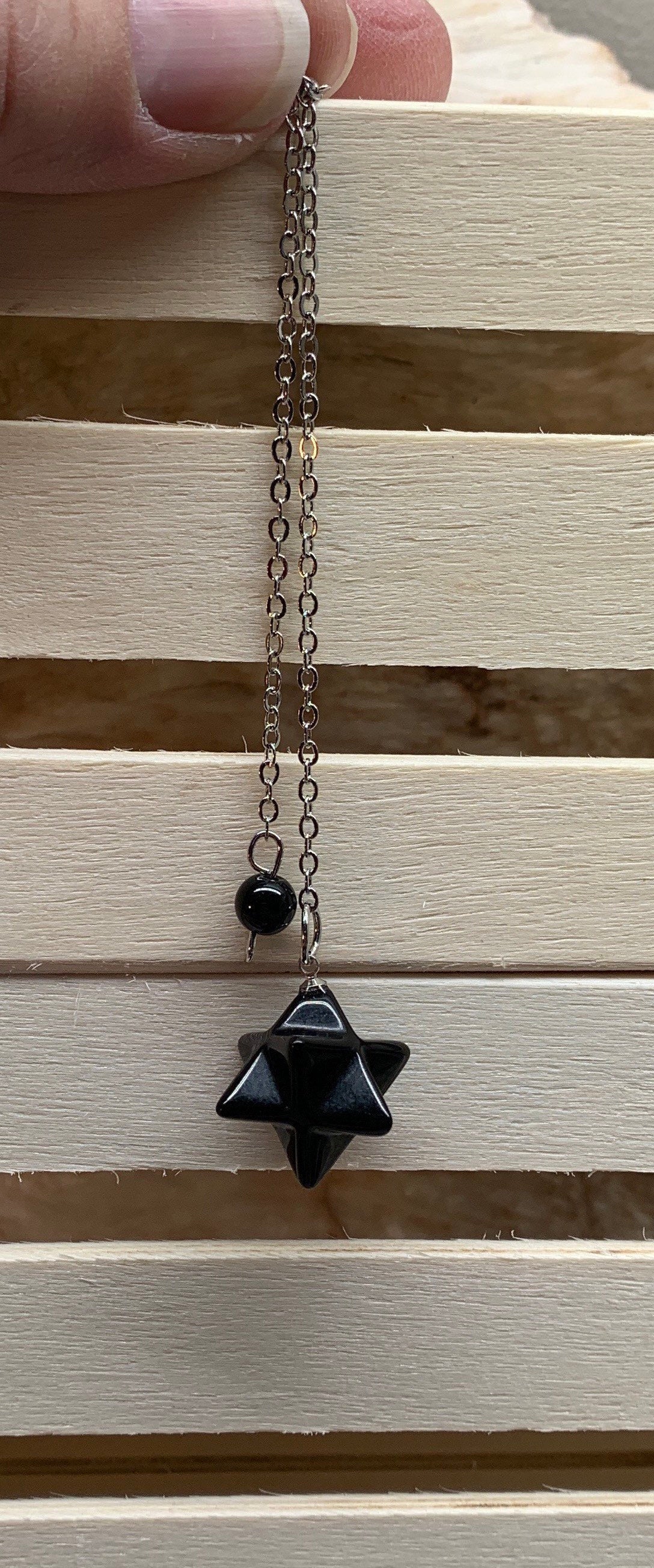 Obsidian Pendulum PND-0052