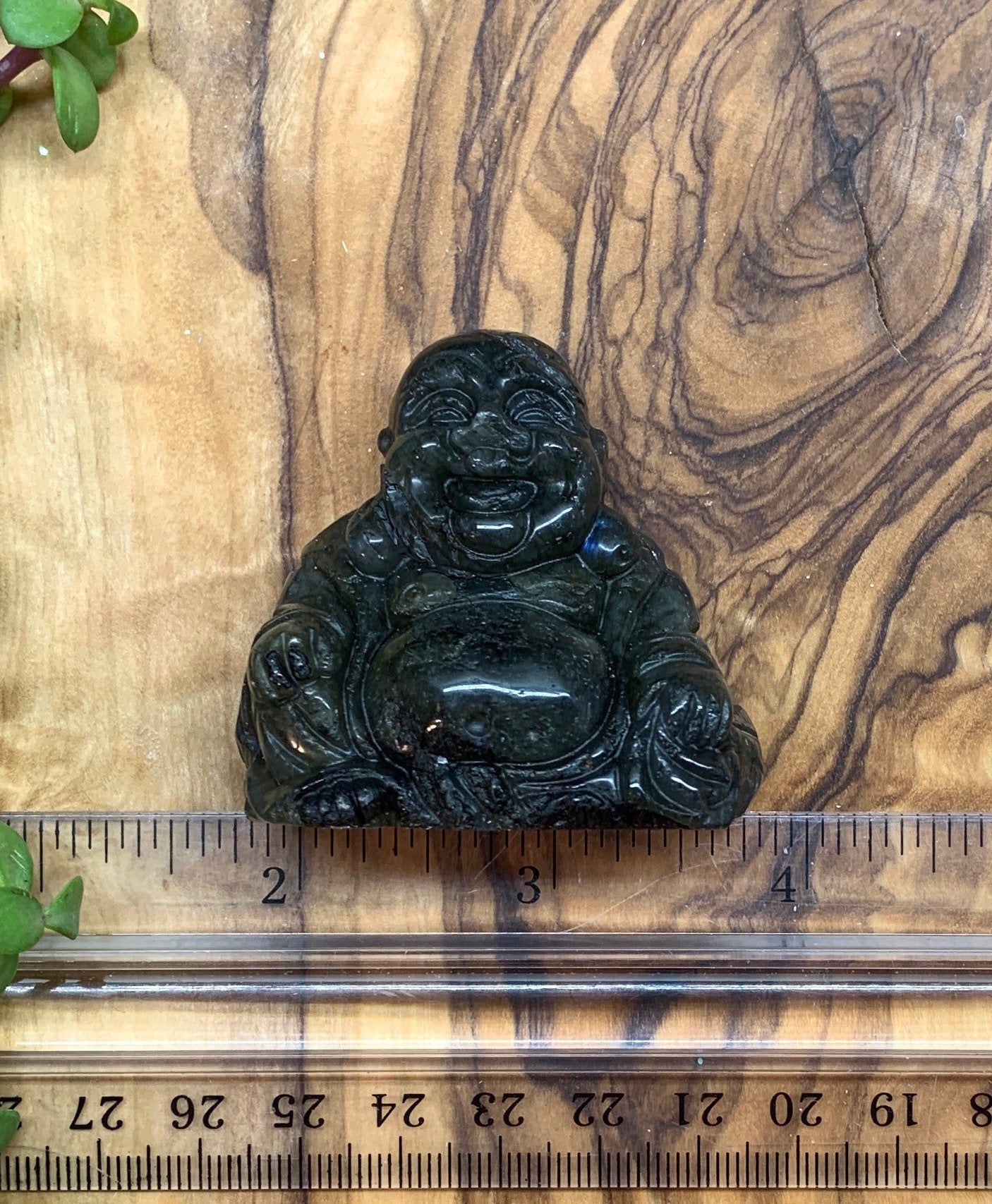 Labradorite Happy Buddha FIG-0091