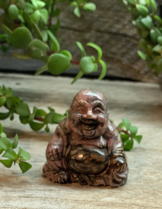 Rhodonite Happy Buddha FIG-0083 Shop Wholesale Crystals