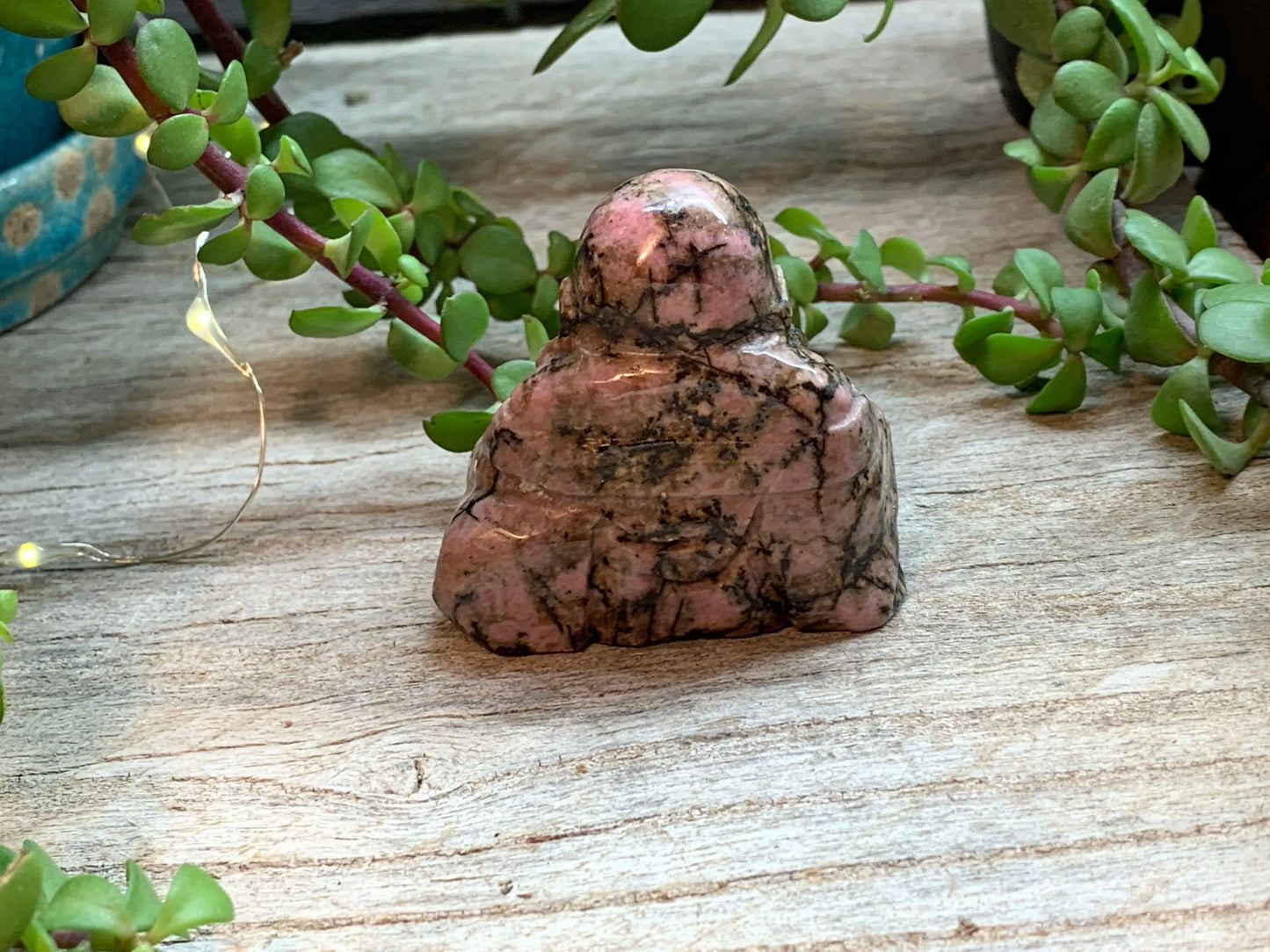 Rhodonite Happy Buddha FIG-0078 Shop Wholesale Crystals