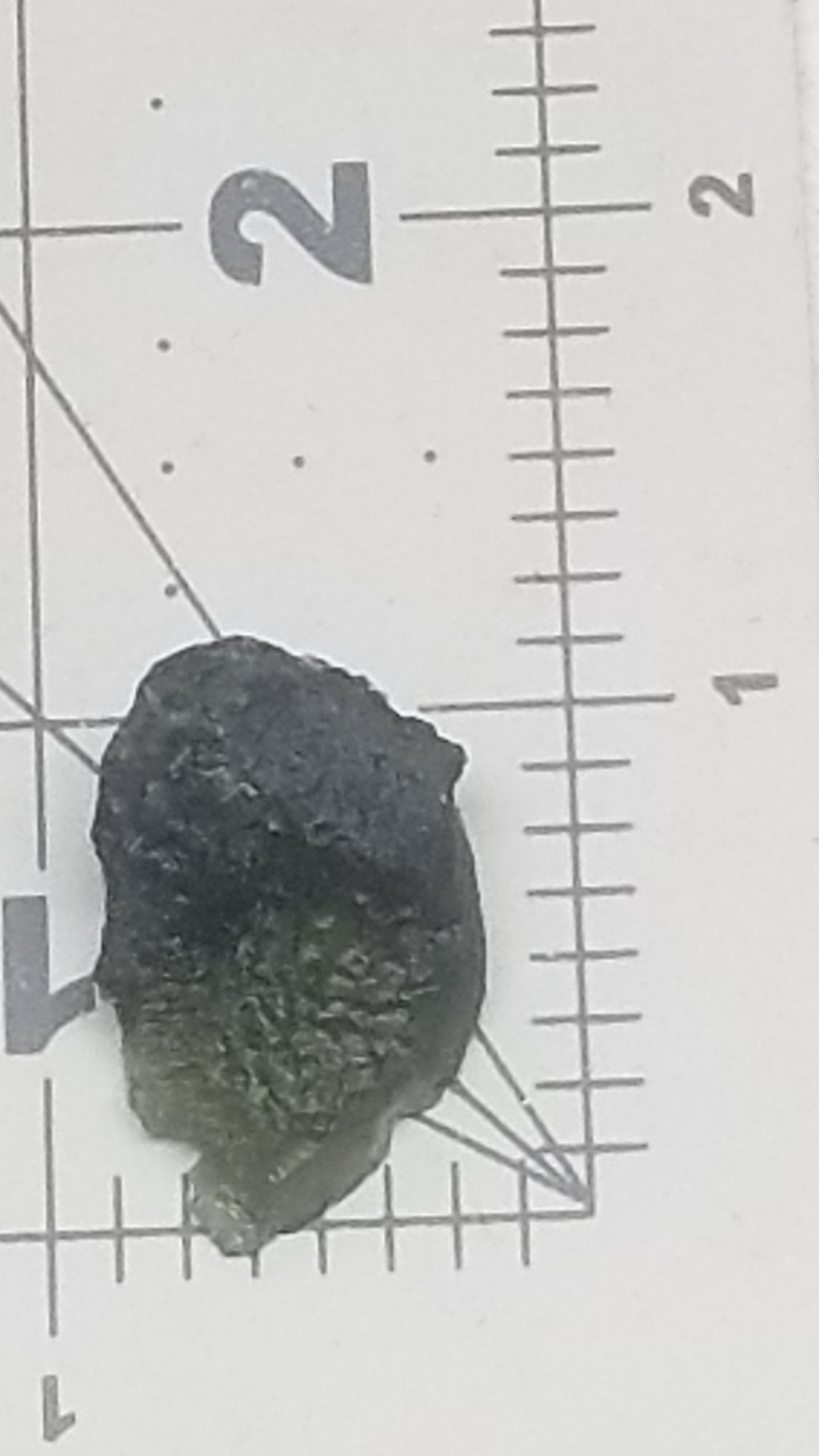 Naturally formed Moldavite Raw from Czech Republic, (5.4 gr) One Crystal, Rough MOL-0019