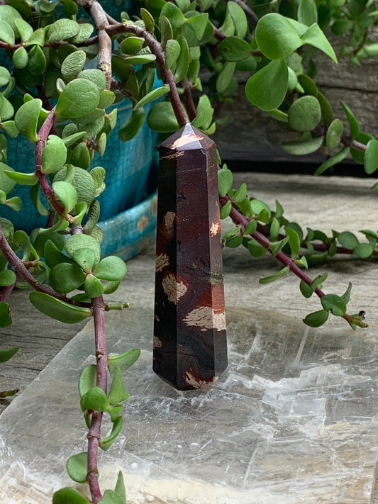 Snake Skin Jasper Obelisk OBL-0536