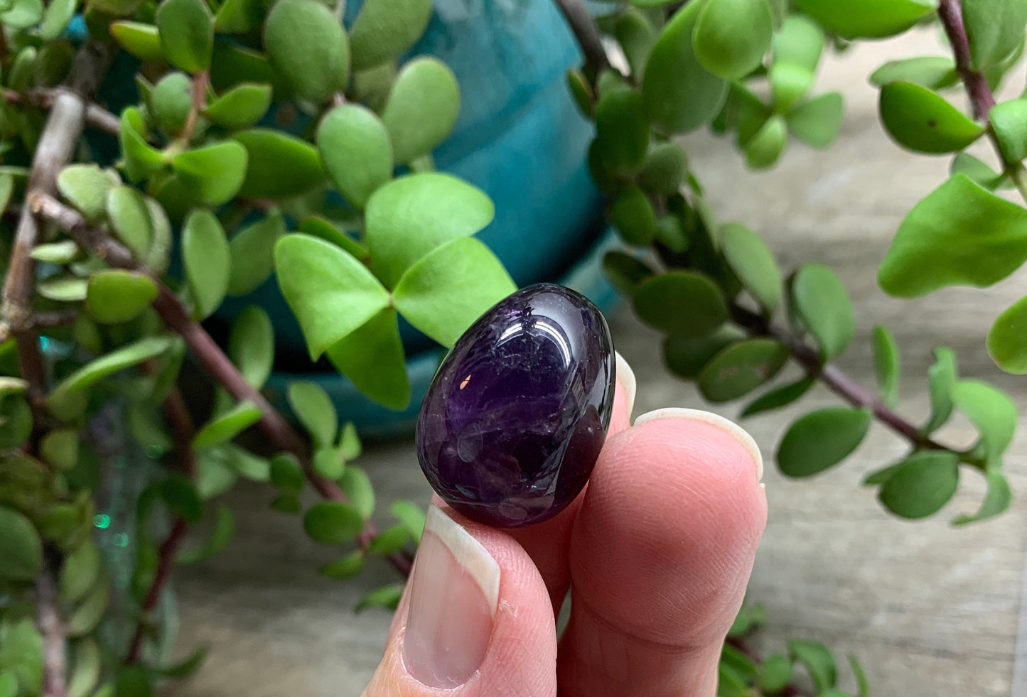 Amethyst Egg 3/4” 0665