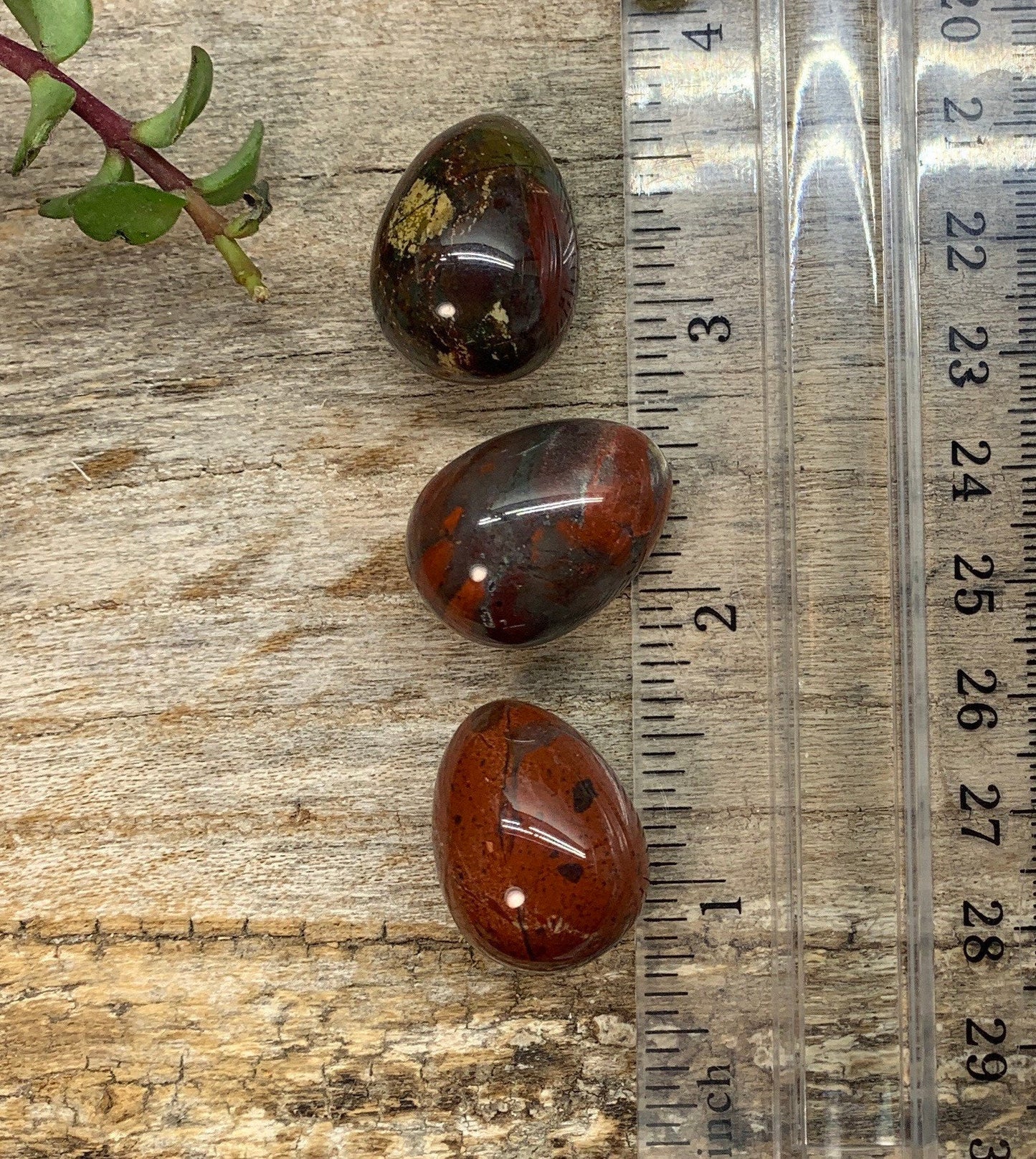 Red Jasper Egg 3/4” 0393