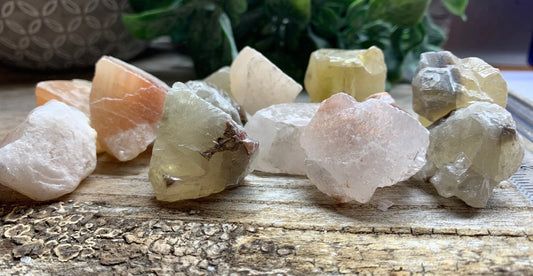 Rainbow Calcite (Approx. 1" - 1 1/4") Calming, Peaceful, Beautiful, Gift Item 0357 Shop Wholesale Crystals