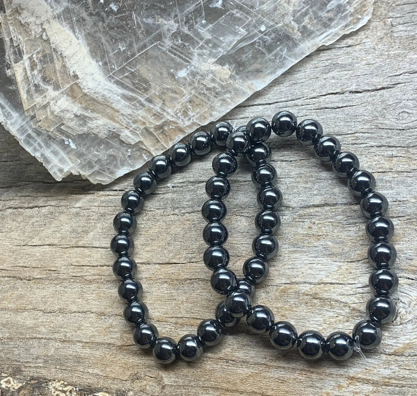 Hematite 8mm Bracelet BRC-0225 Shop Wholesale Crystals