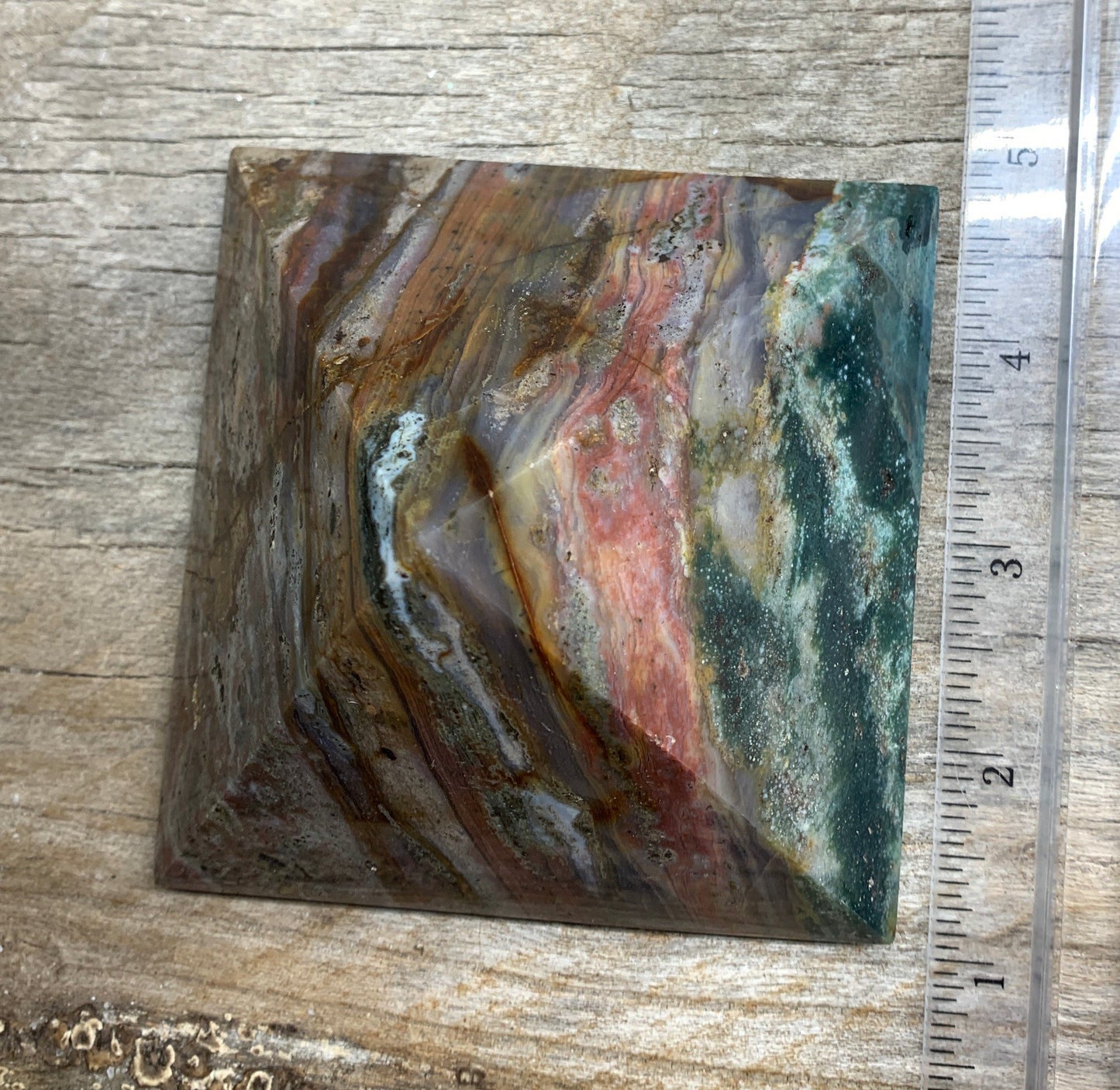 Ocean Jasper Pyramid PYR-0048