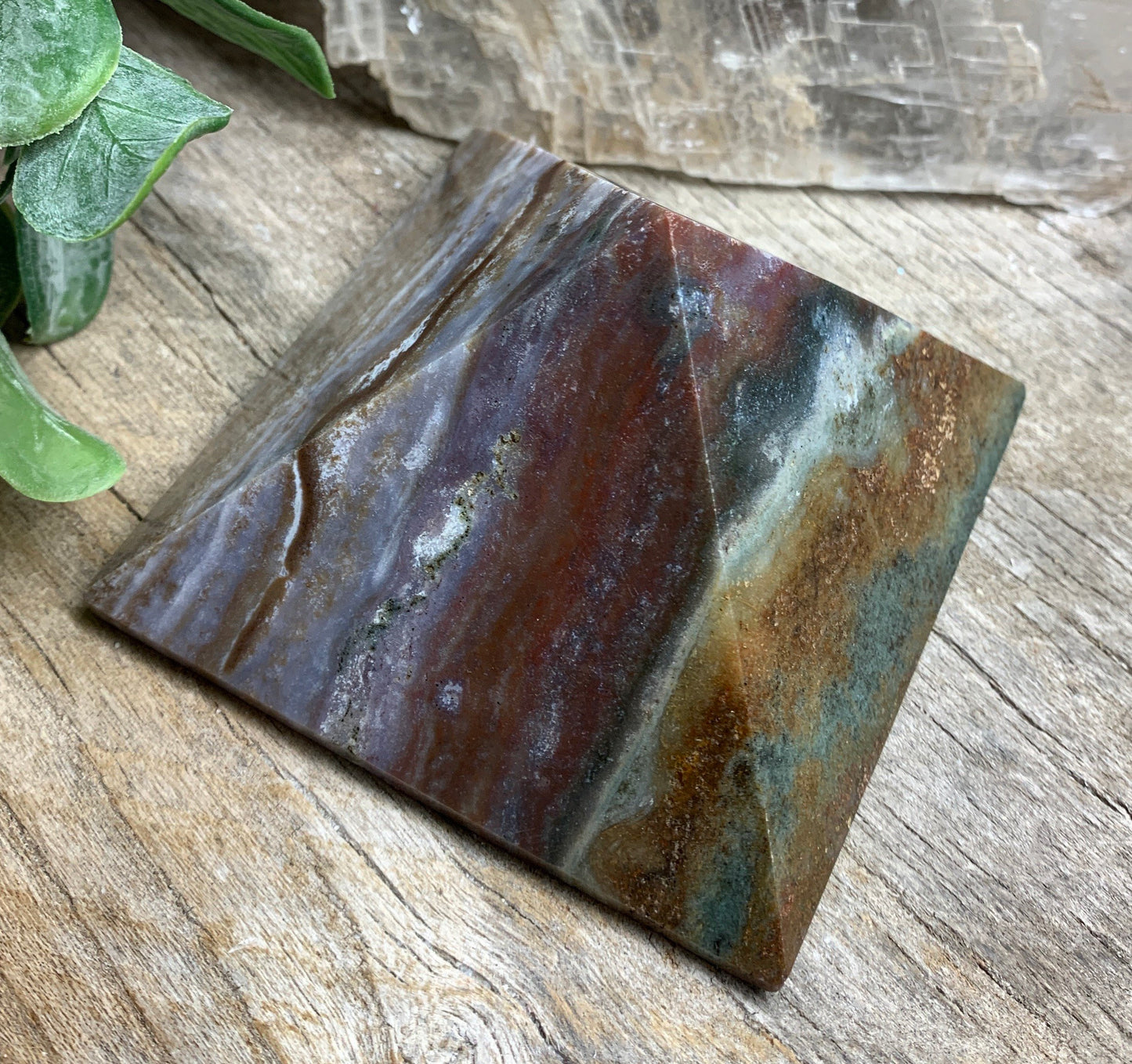 Ocean Jasper Pyramid PYR-0047