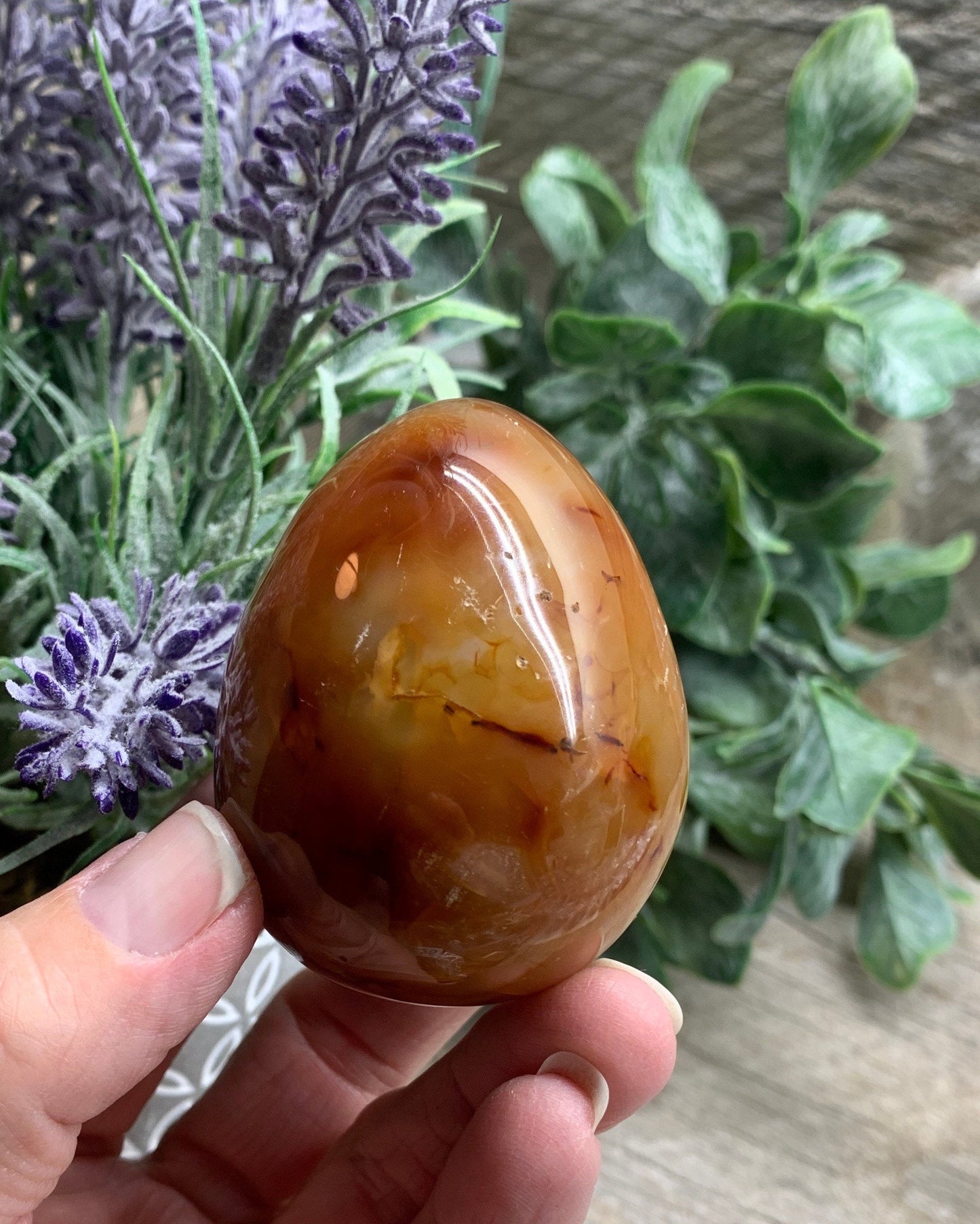 Carnelian Agate Egg FRE-0327