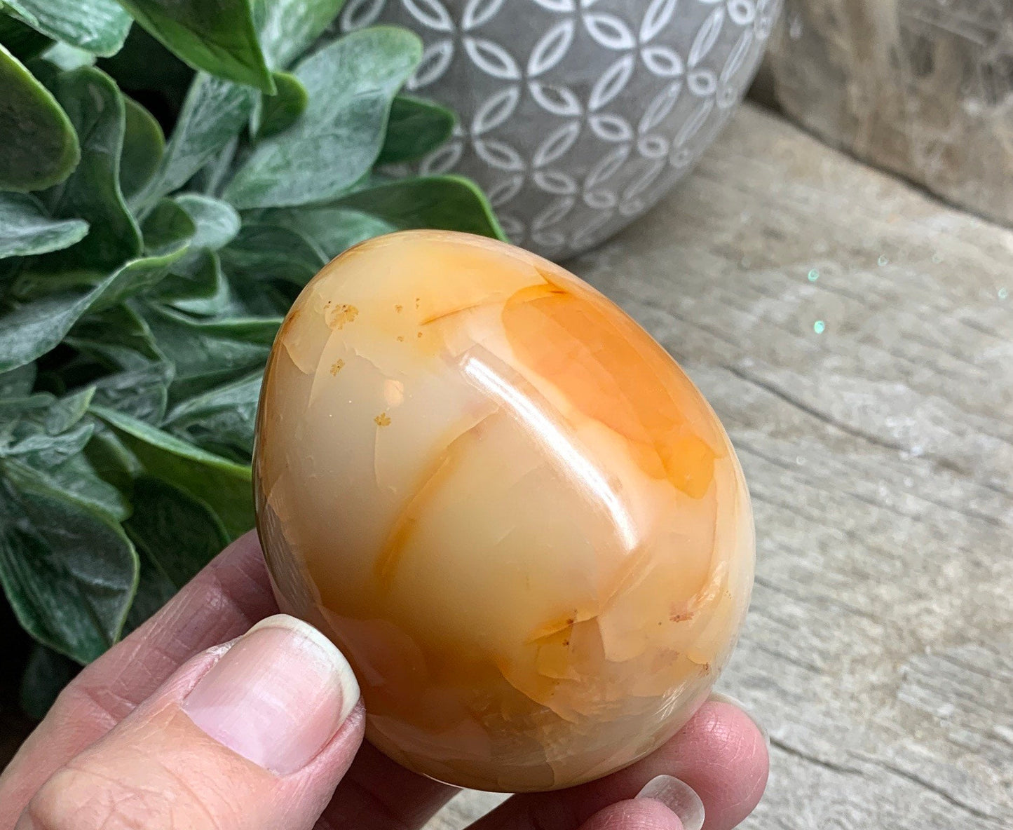 Carnelian Agate Egg FRE-0318