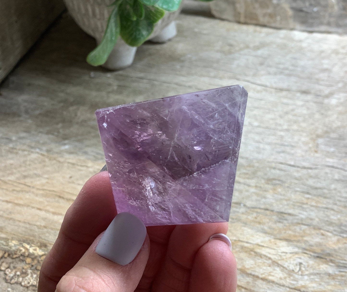 Amethyst Pyramid PYR-0137