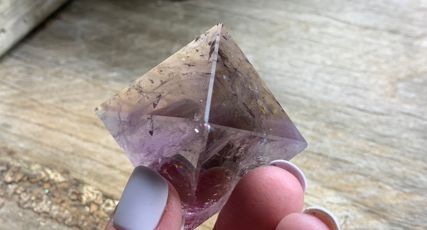 Amethyst Pyramid PYR-0124