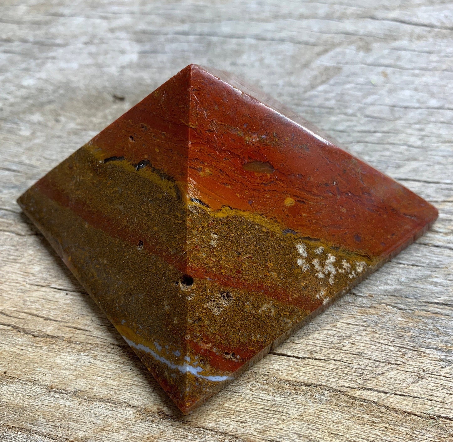 Ocean Jasper Pyramid PYR-0044