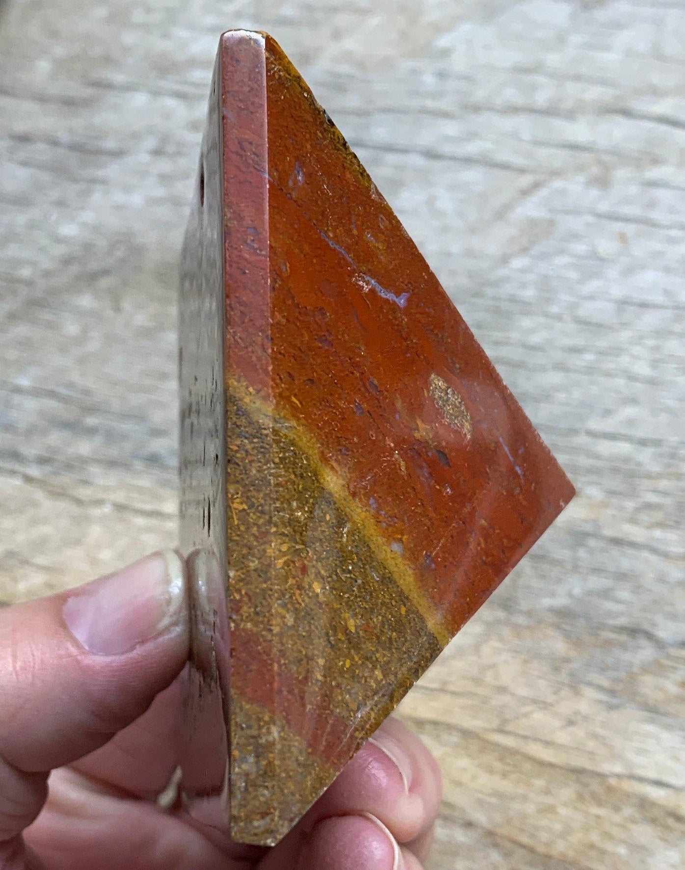 Ocean Jasper Pyramid PYR-0044