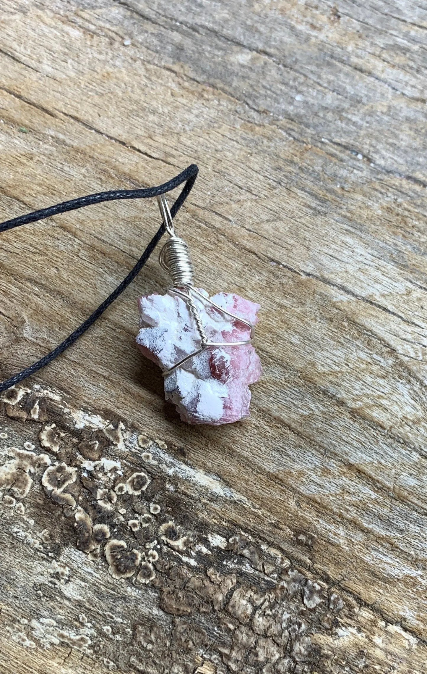 Pink Tourmaline Wire Wrapped Necklace NCK-1570 Shop Wholesale Crystals