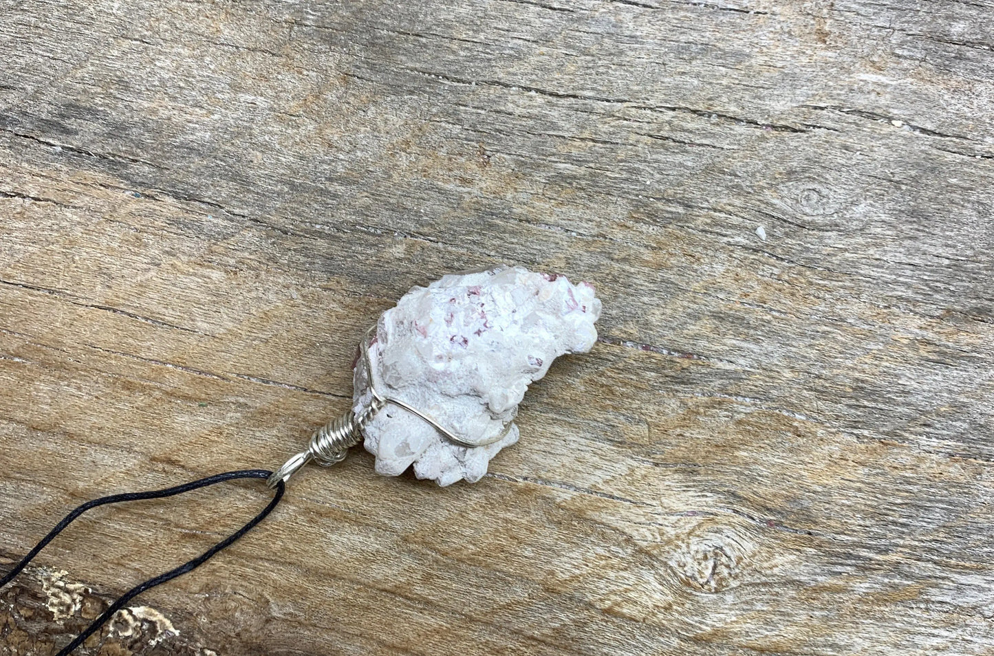 Pink Tourmaline Wire Wrapped Necklace NCK-1568 Shop Wholesale Crystals