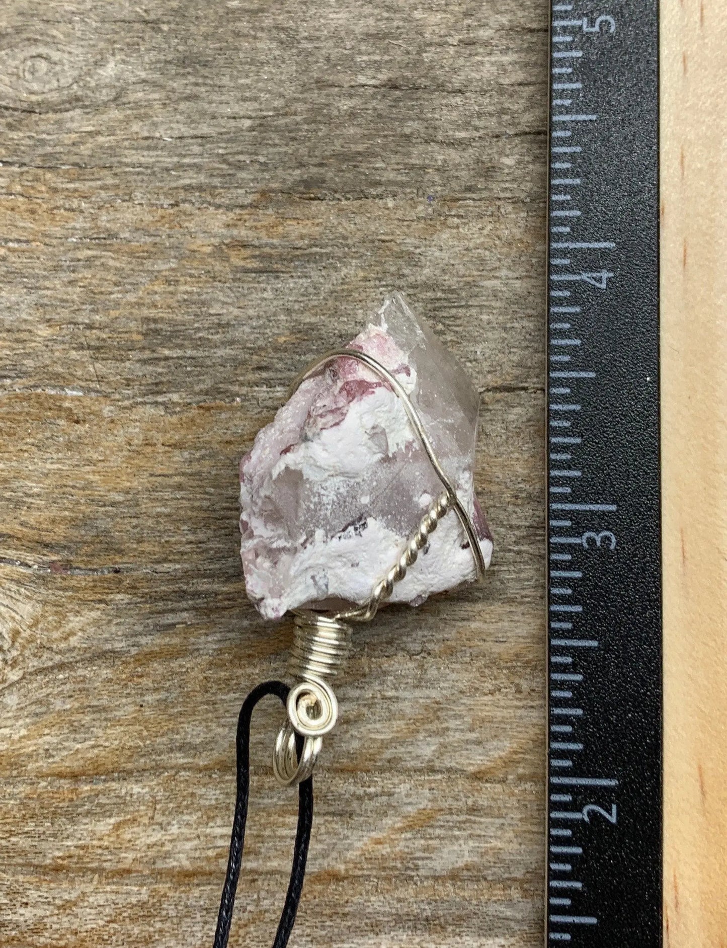 Pink Tourmaline Wire Wrapped Necklace NCK-1555 Shop Wholesale Crystals