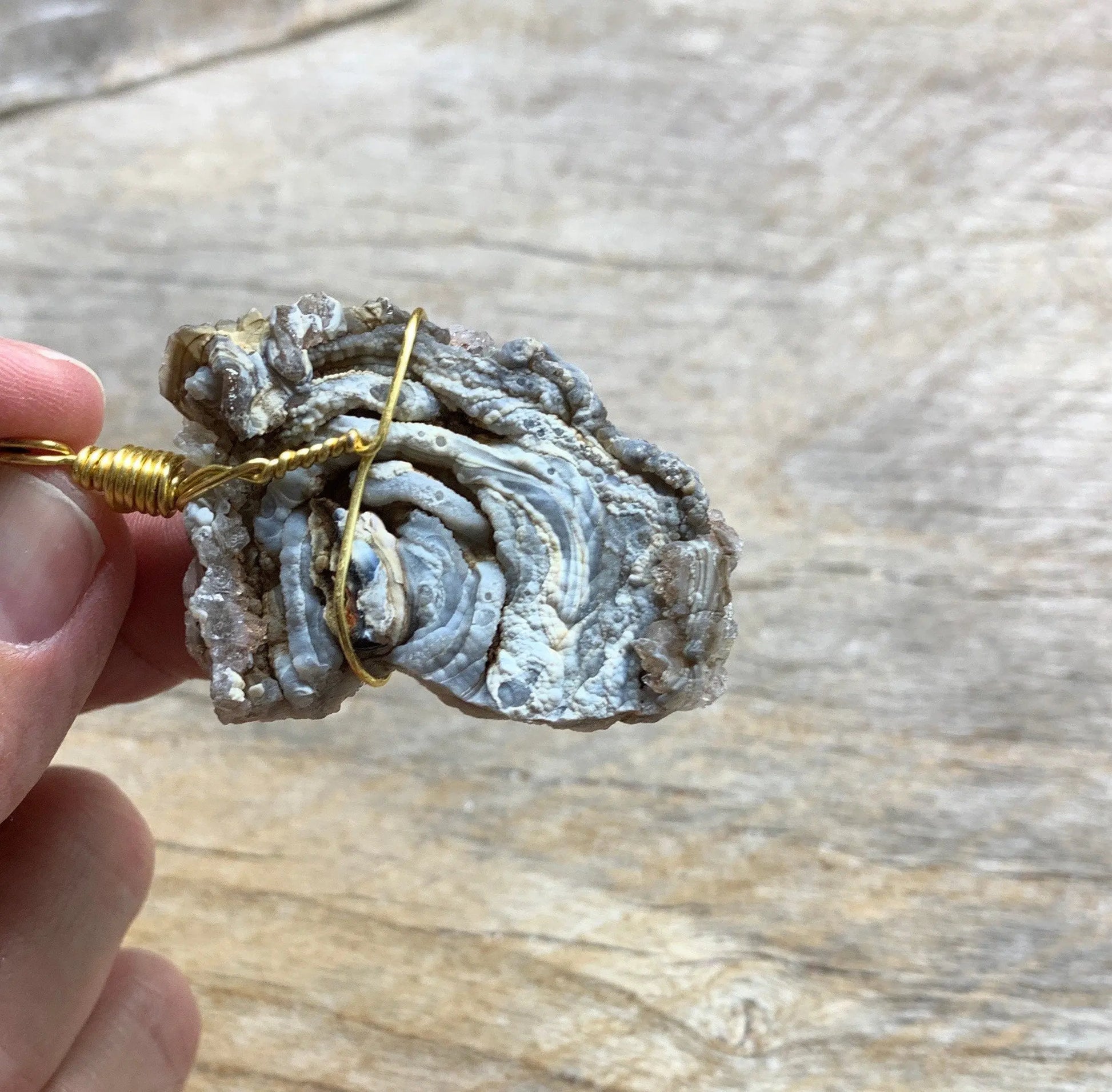 Agate Wire Wrapped Necklace NCK-1501 Shop Wholesale Crystals