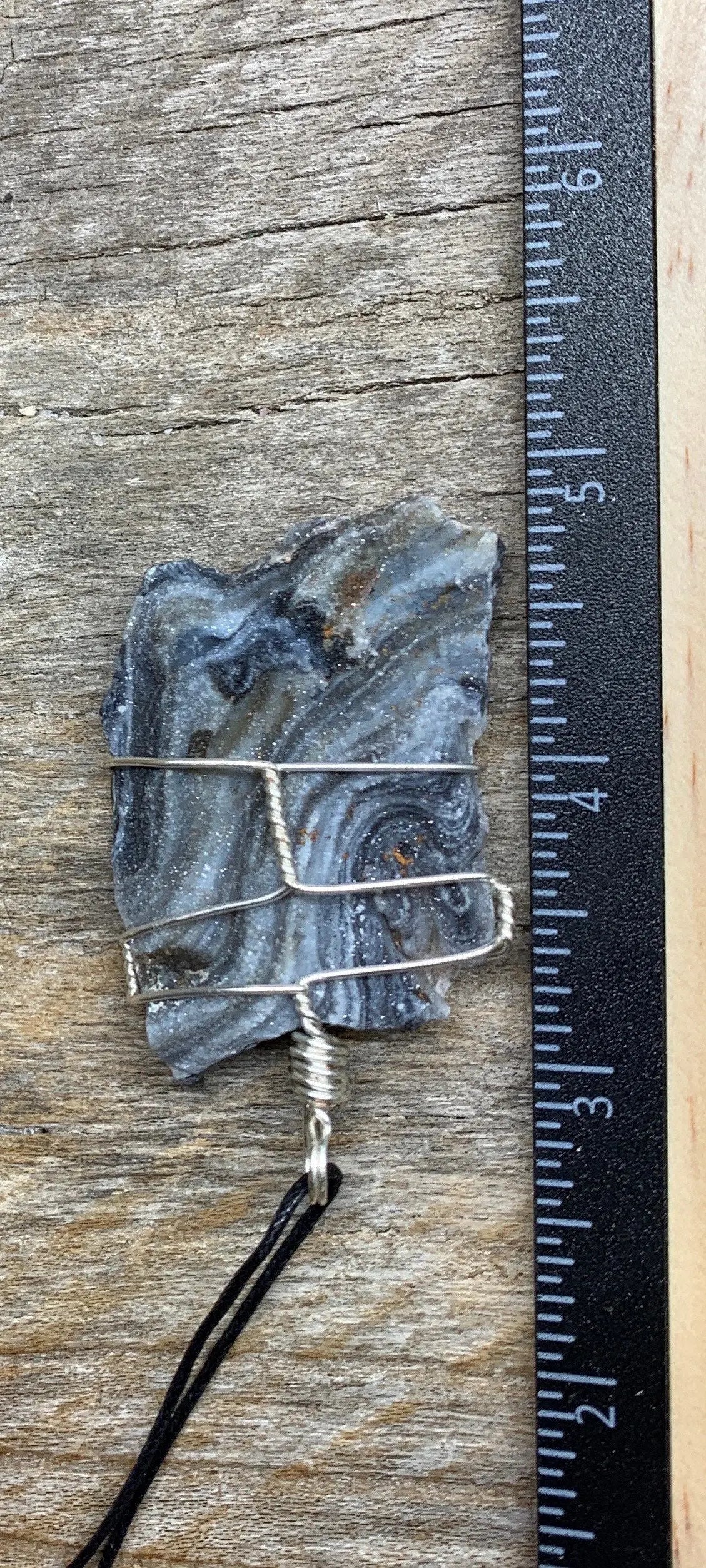 Agate Wire Wrapped Necklace NCK-1507 Shop Wholesale Crystals