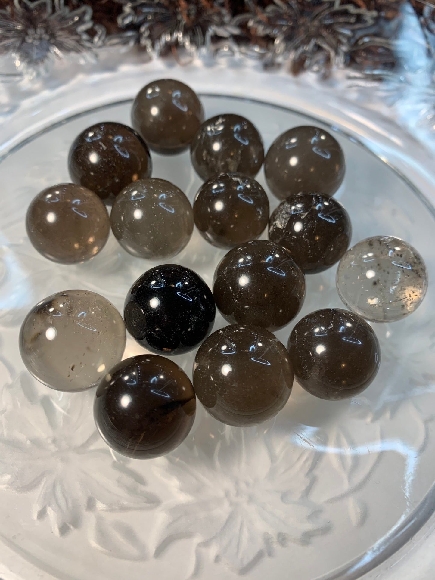 Smoky Quartz Ball, Sphere, Polished (Approx. 5/8" - 3/4") 0447