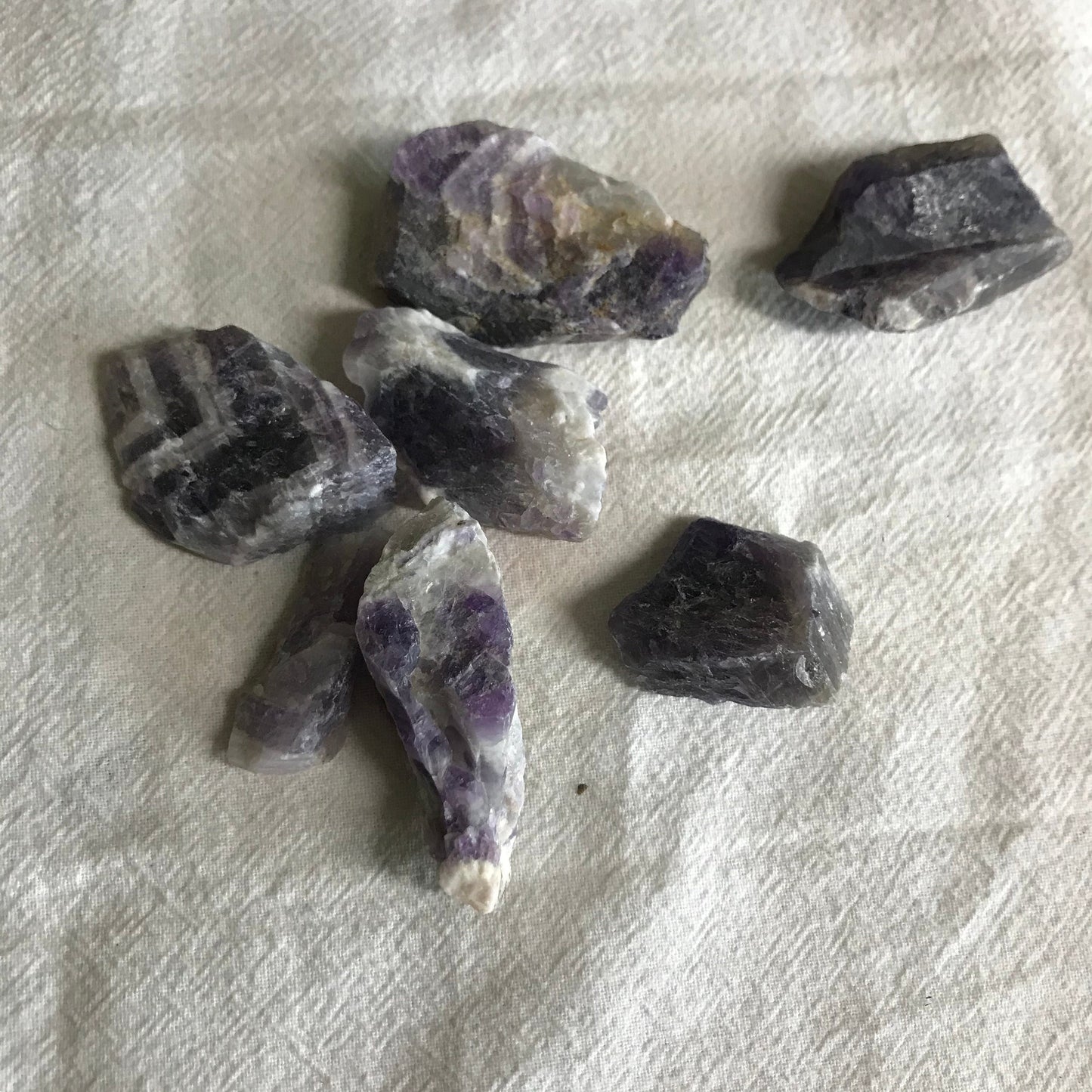 Amethyst Raw, Rough, Natural One Crystal (Approx 1"- 1 1/2"), Purple Amethyst, Supply for Crystal Grid or Wire Wrapping 0474