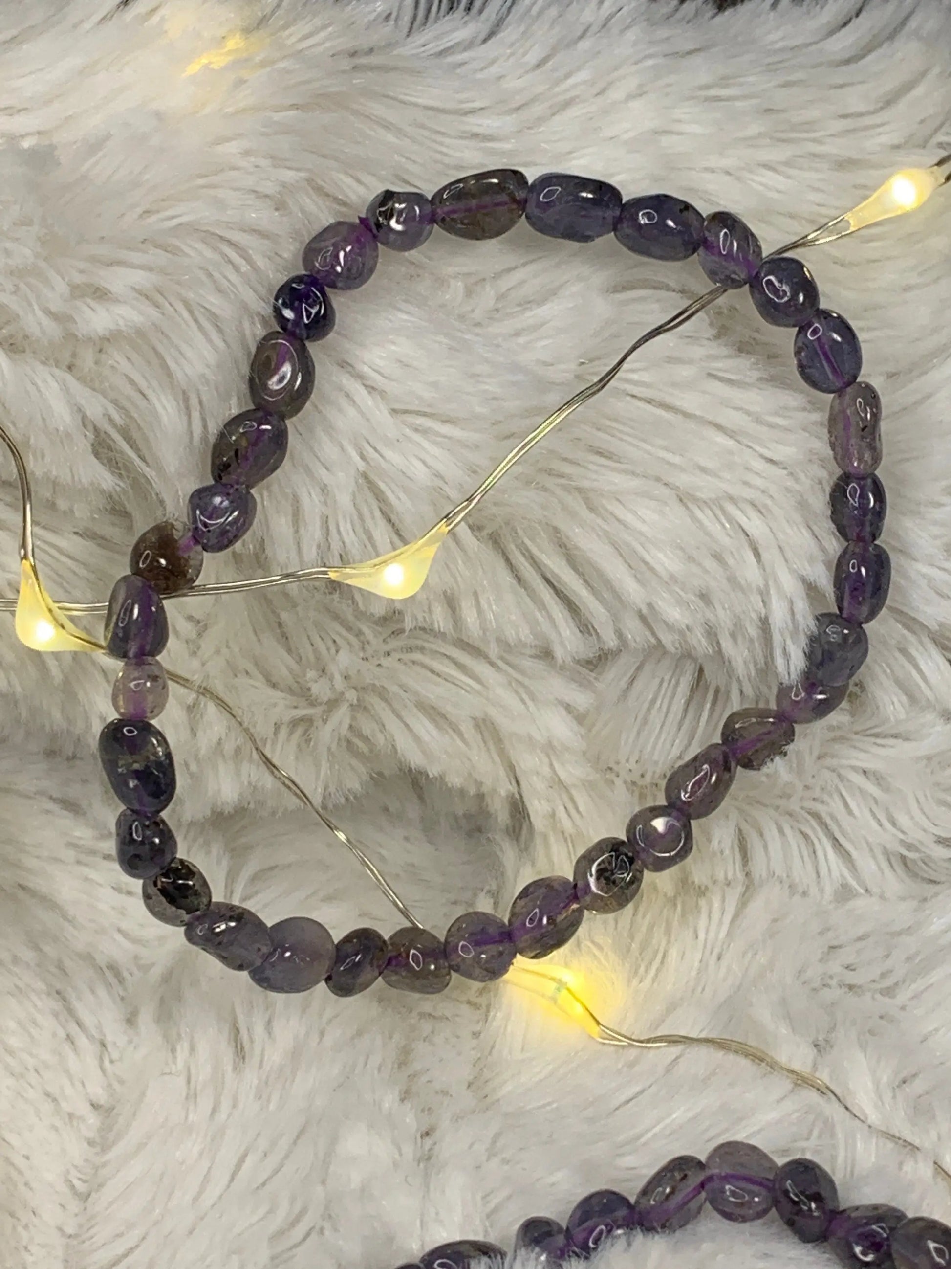 Iolite Pebble Bracelet. BRC-0036 Shop Wholesale Crystals