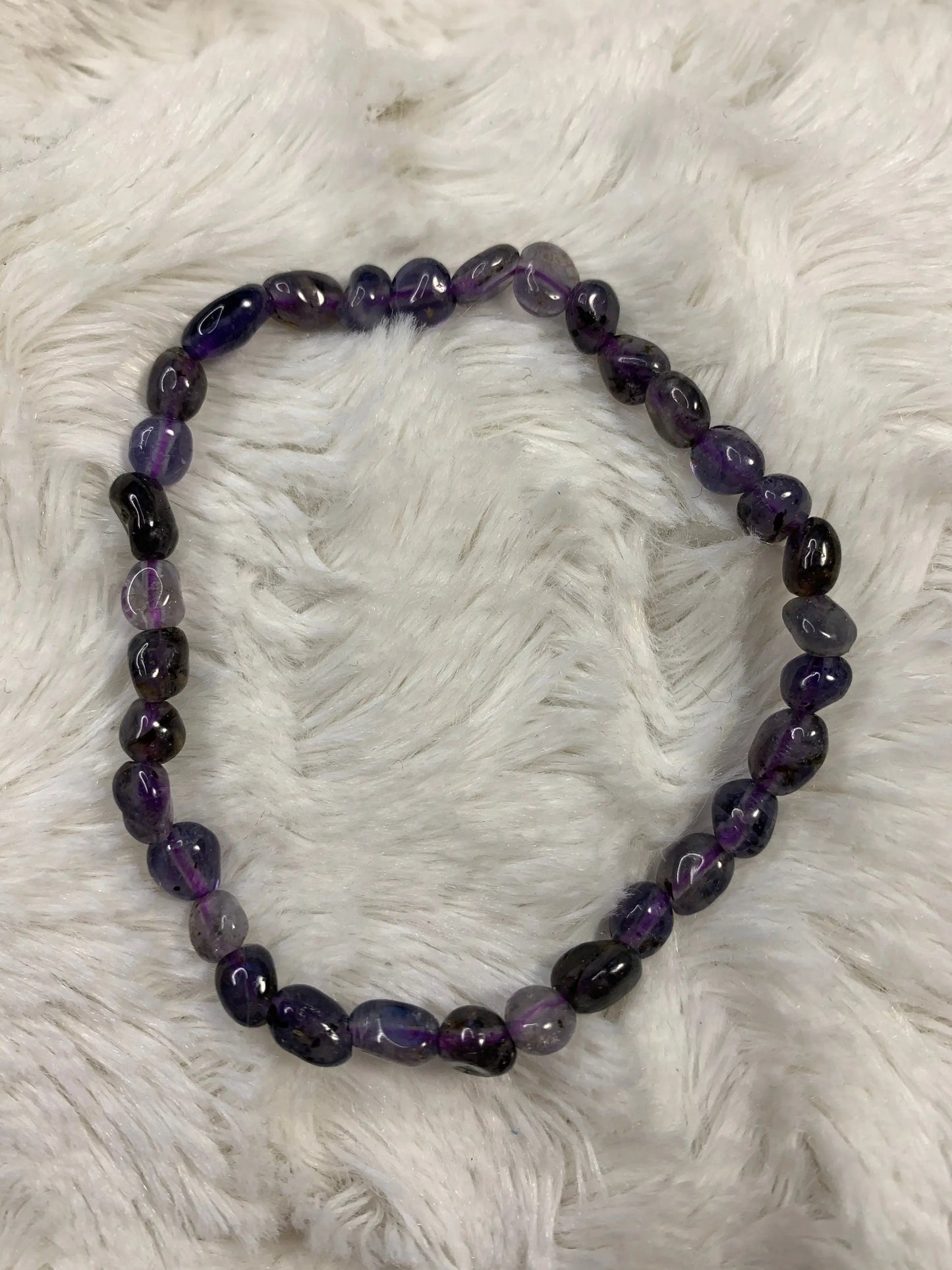 Iolite Pebble Bracelet. BRC-0036 Shop Wholesale Crystals
