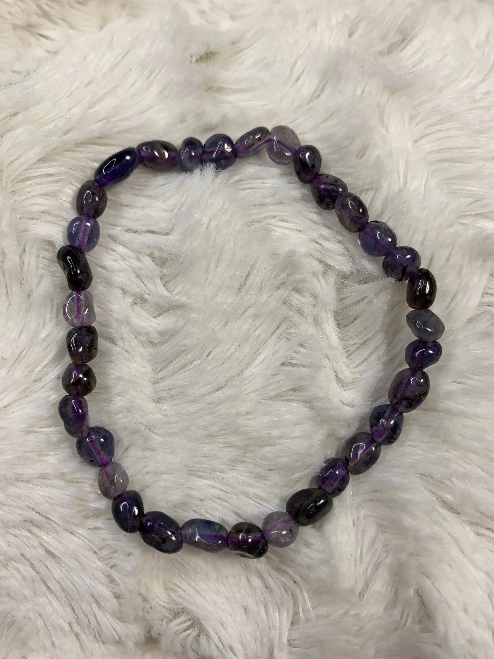 Iolite Pebble Bracelet. BRC-0036 Shop Wholesale Crystals