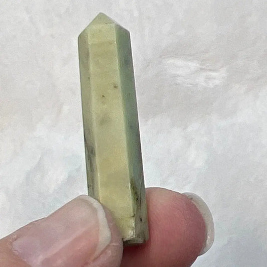 Serpentine Obelisk 0913 (Approx. 1 5/8”) Shop Wholesale Crystals