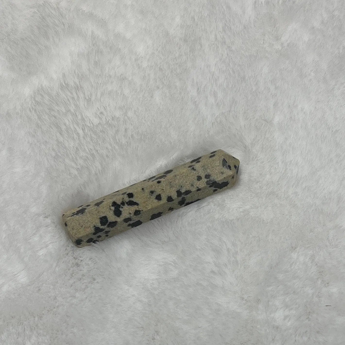 Dalmatian Jasper Obelisk 0916 (Approx. 1 5/8”) Shop Wholesale Crystals