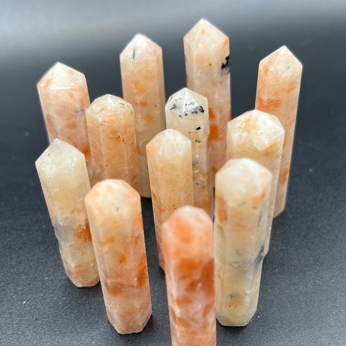 Sunstone Obelisk, Small (Aprox. 1 3/8” - 1 5/8”) 0864