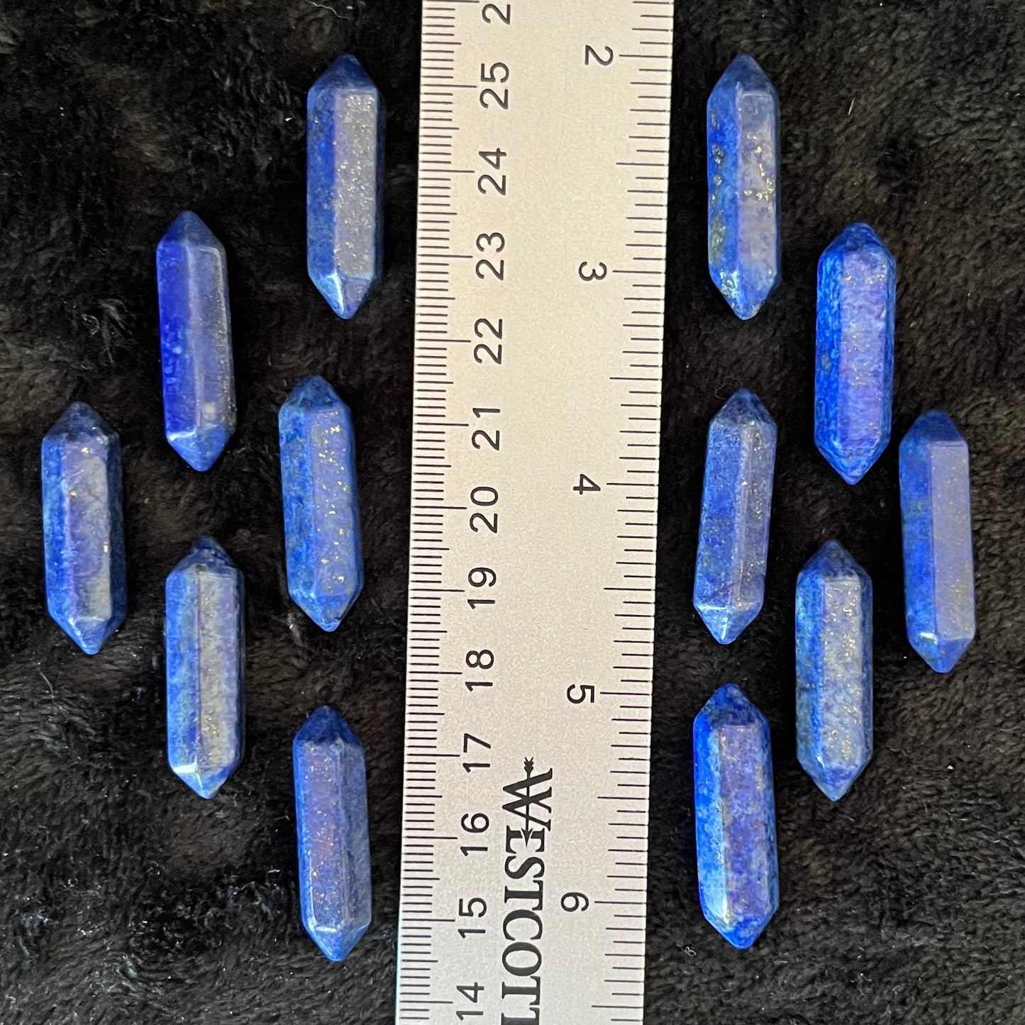 Lapis Lazuli  Double Point (Approx. 1 1/8”) T-0001