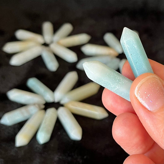 Amazonite Double Point (Approx. 1 1/8”) T-0007