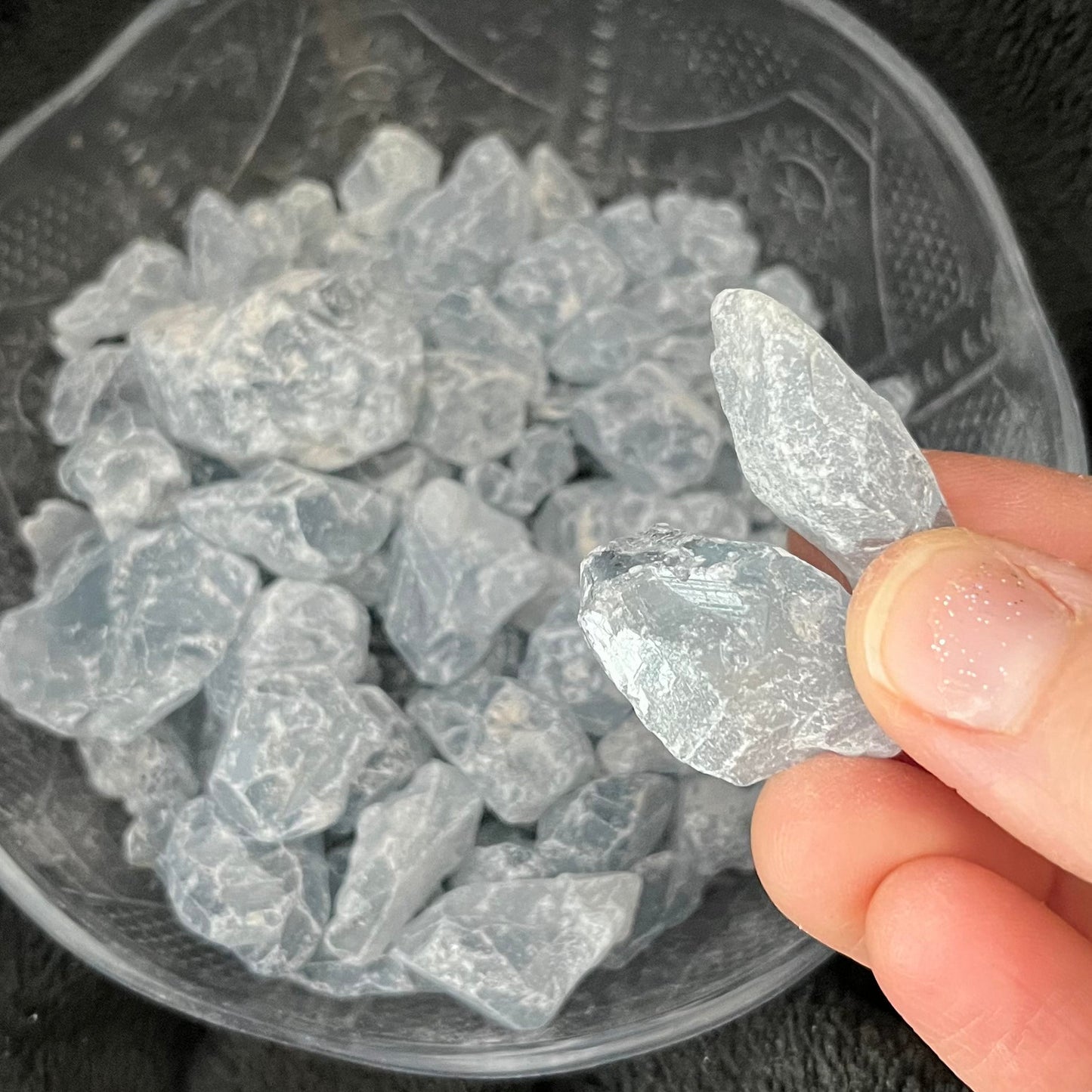 Celestite Raw Crystal Chunk, 1 Pound WR-0015