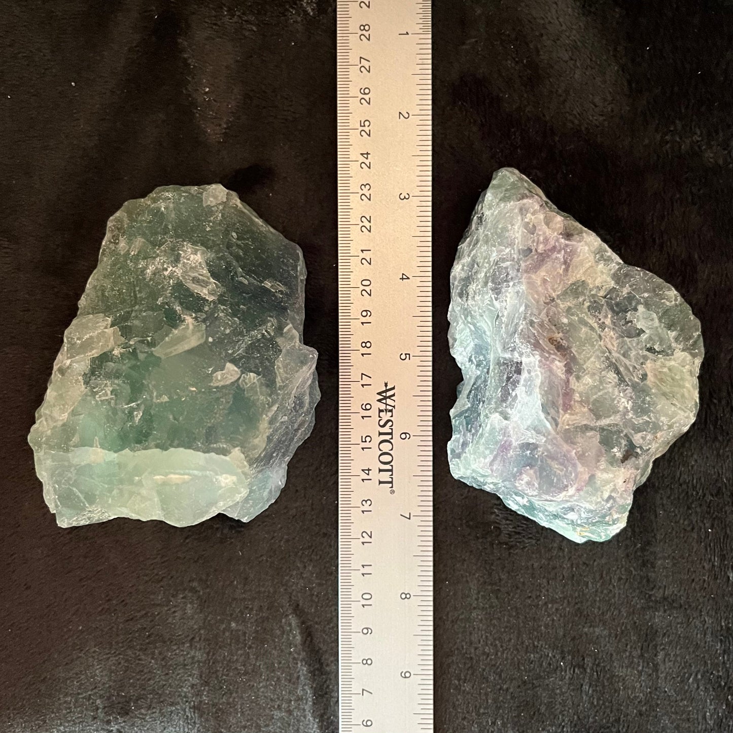 Fluorite Chunk, Large, Raw, (Approx. 4 1/2”)  2 Pounds WR-0004