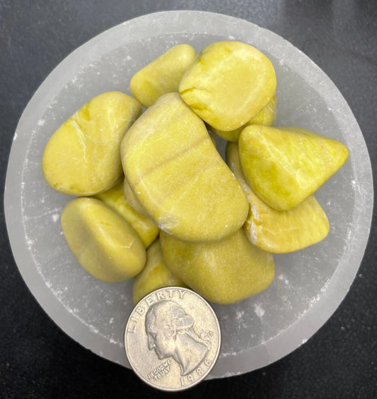 Green Jasper Tumbled Stone, 1 Pound Bag (Approx. 20-25 mm) WT-0060 - Shop Wholesale Crystals