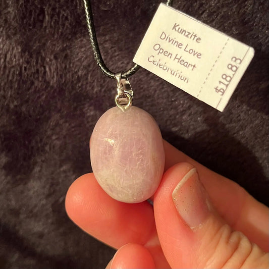 Kunzite  Necklace WN-0265 - Shop Wholesale Crystals