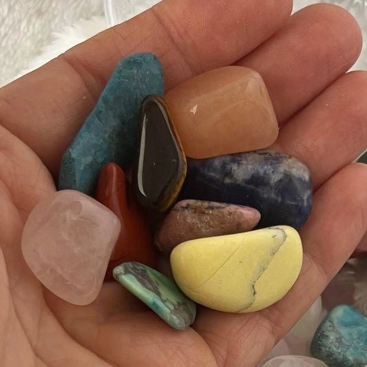 Mixed Tumbled Stone #2, 1 Pound Bag WT-0106 - Shop Wholesale Crystals
